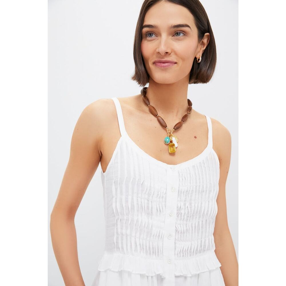 SEA NEW YORK Pearl Zora Solid Tank Button Down Dress Size S NWT - Picture 5 of 8
